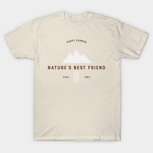 Happy Camper: Nature's Best Friend T-Shirt